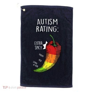 Autism Rating Golf Towel