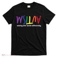 Autism Seeing The World Differently T-Shirt thumb 0