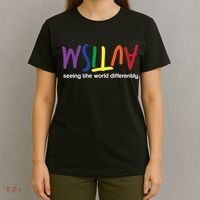 Autism Seeing The World Differently T-Shirt thumb 4