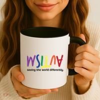 Autism Seeing The World Differently Coffee Mug thumb 3