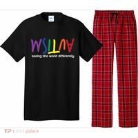 Autism Seeing The World Differently Pajama Set thumb 0