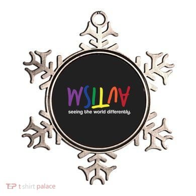 Autism Seeing The World Differently Ornament