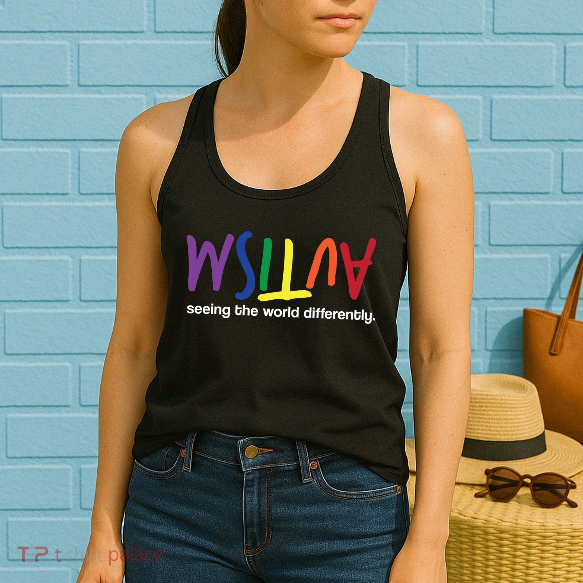 Autism Seeing The World Differently Women's Tank Top
