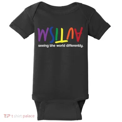 Autism Seeing The World Differently Baby Bodysuit