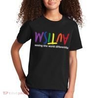 Autism Seeing The World Differently Kids T-Shirt thumb 2