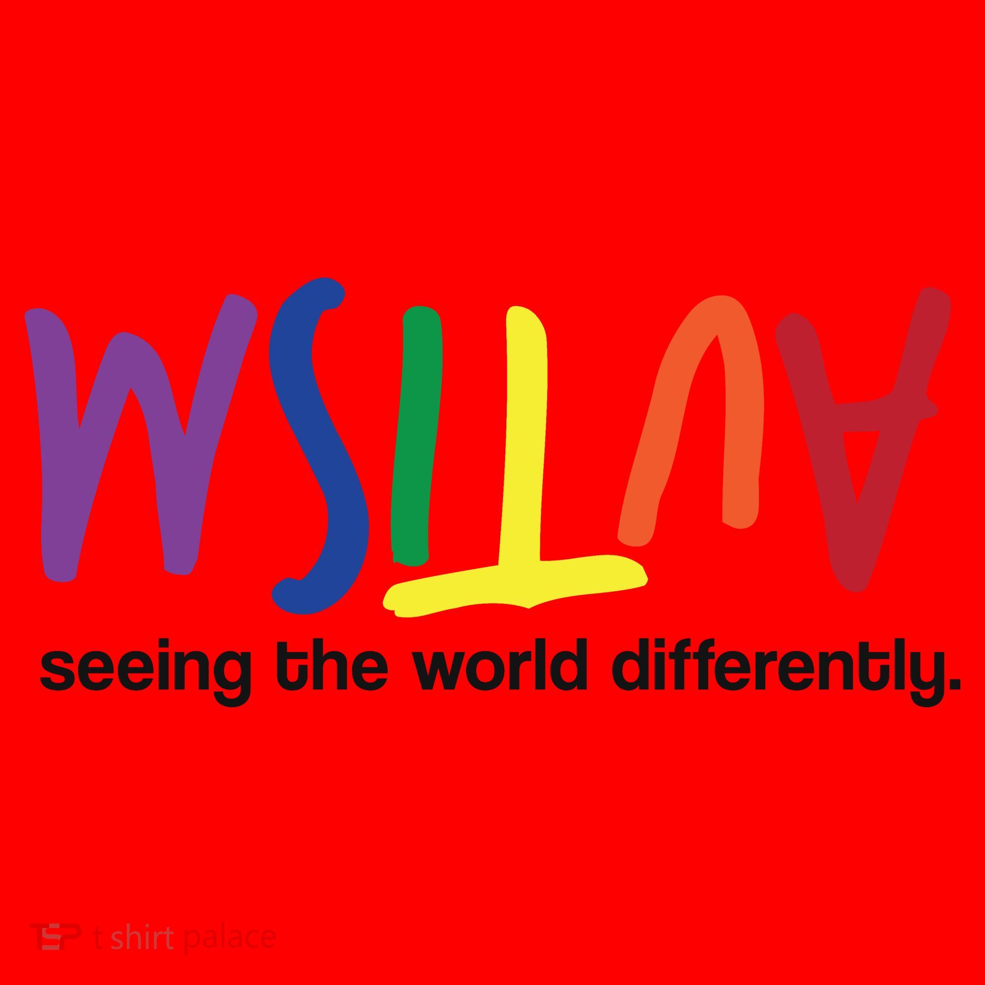 Autism Seeing The World Differently Santa Hat
