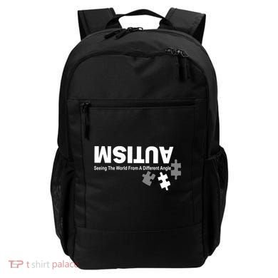 Autism Seeing The World From A Different Angle Backpack