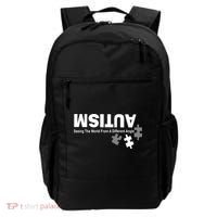 Autism Seeing The World From A Different Angle Backpack thumb 0