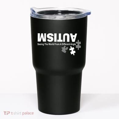 Autism Seeing The World From A Different Angle Tumbler