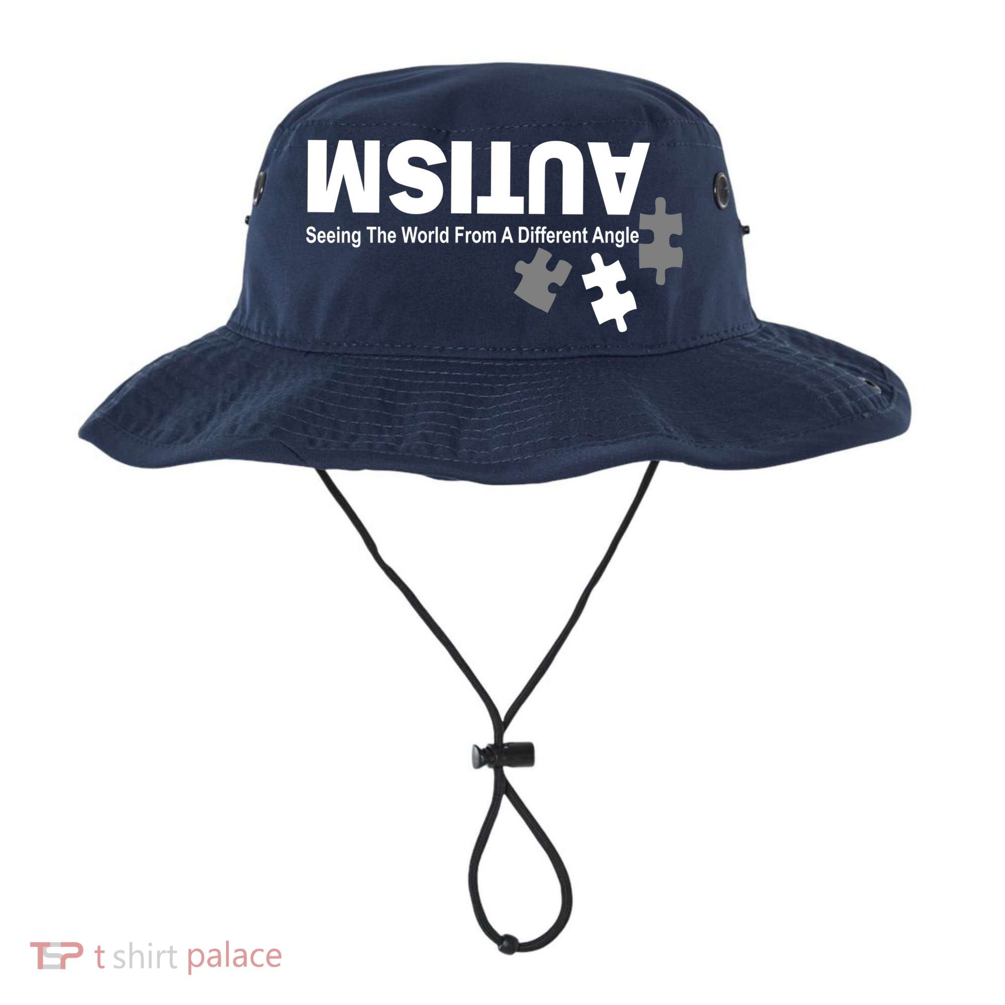 Autism Seeing The World From A Different Angle Bucket Hat