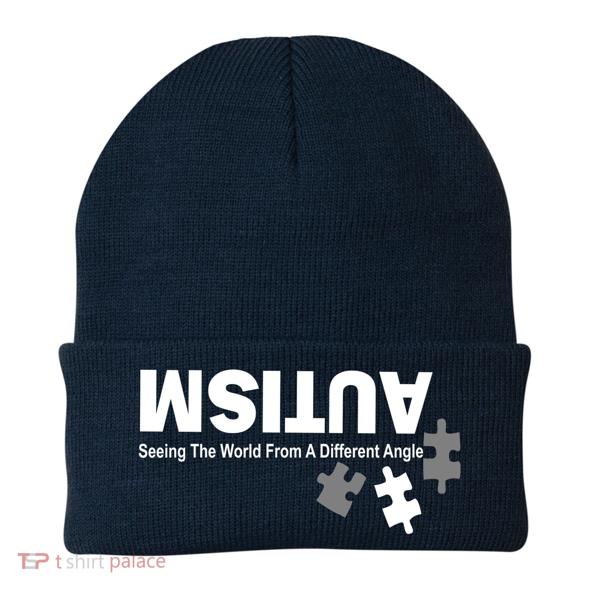 Autism Seeing The World From A Different Angle Beanie
