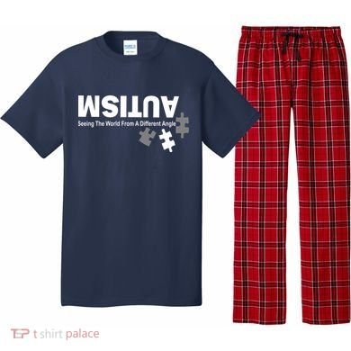 Autism Seeing The World From A Different Angle Pajama Set