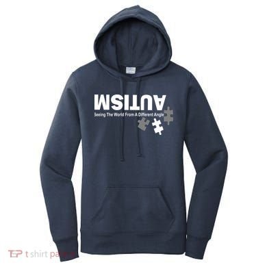 Autism Seeing The World From A Different Angle Women's Hoodie