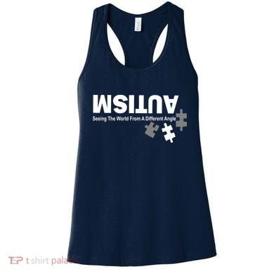 Autism Seeing The World From A Different Angle Women's Tank Top