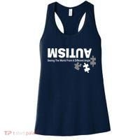 Autism Seeing The World From A Different Angle Women's Tank Top thumb 0