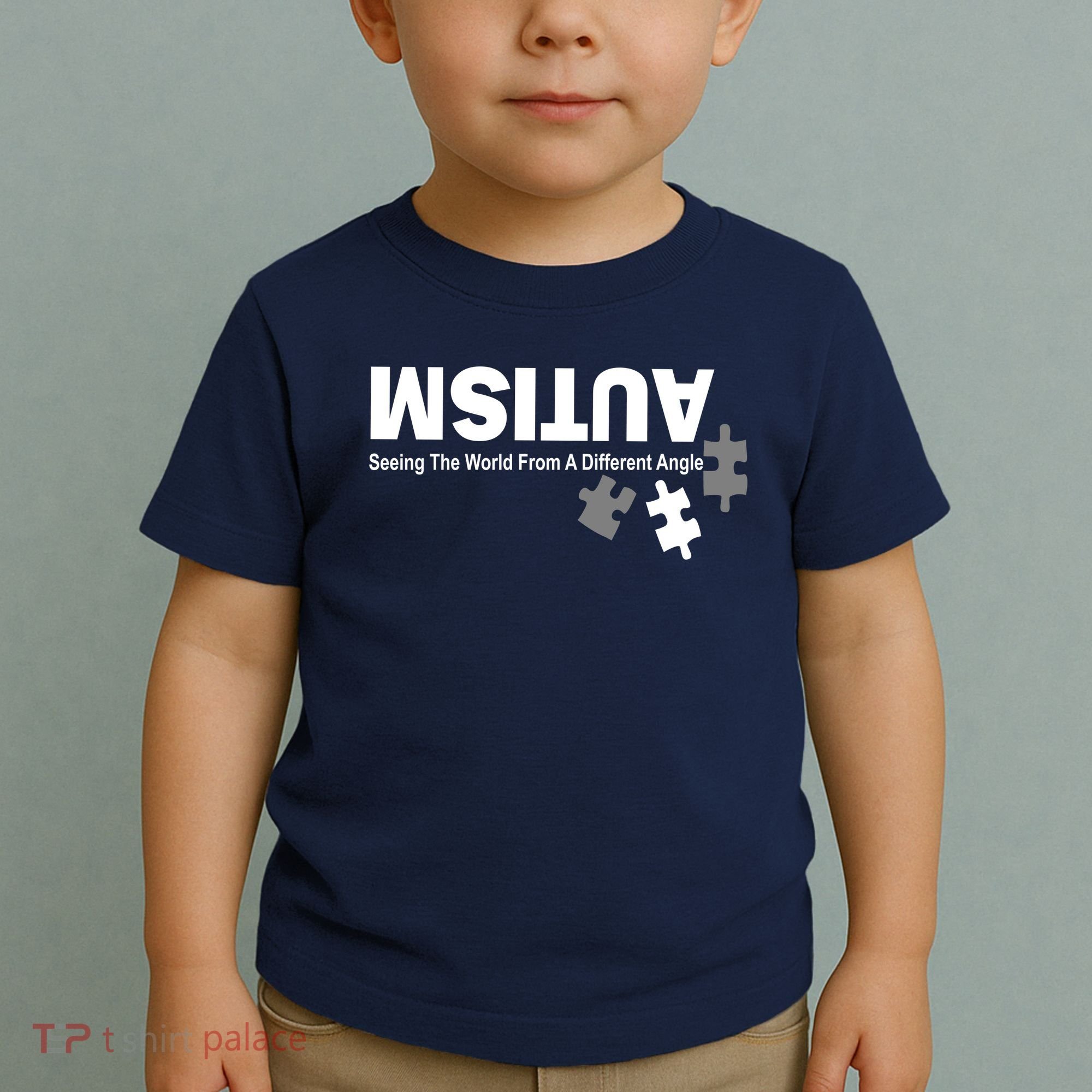 Autism Seeing The World From A Different Angle Toddler T-Shirt