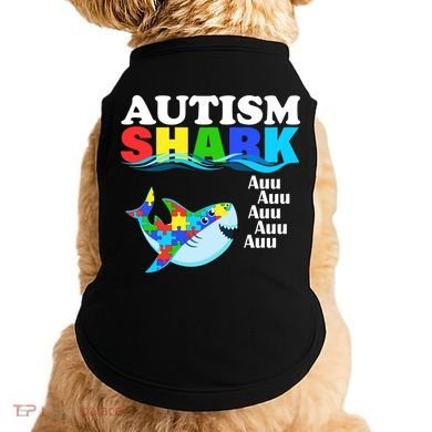 Autism Shark Doggie Tank