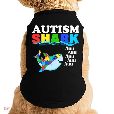Autism Shark Doggie Tank