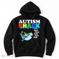 Autism Shark Hoodie thumb 0