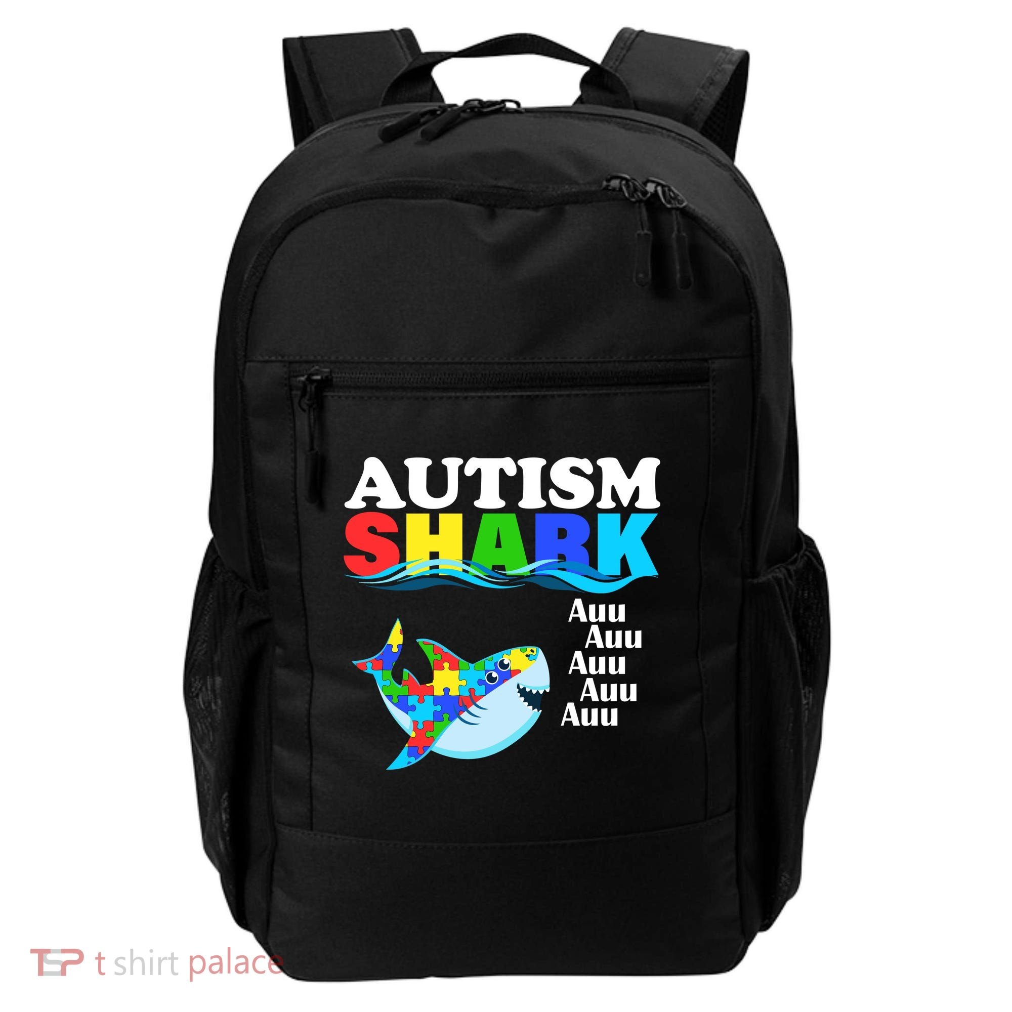 Autism Shark Backpack