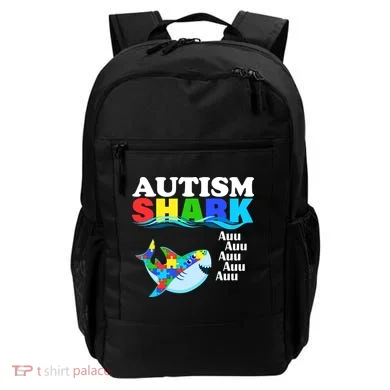 Autism Shark Backpack