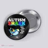 Autism Shark Button thumb 0
