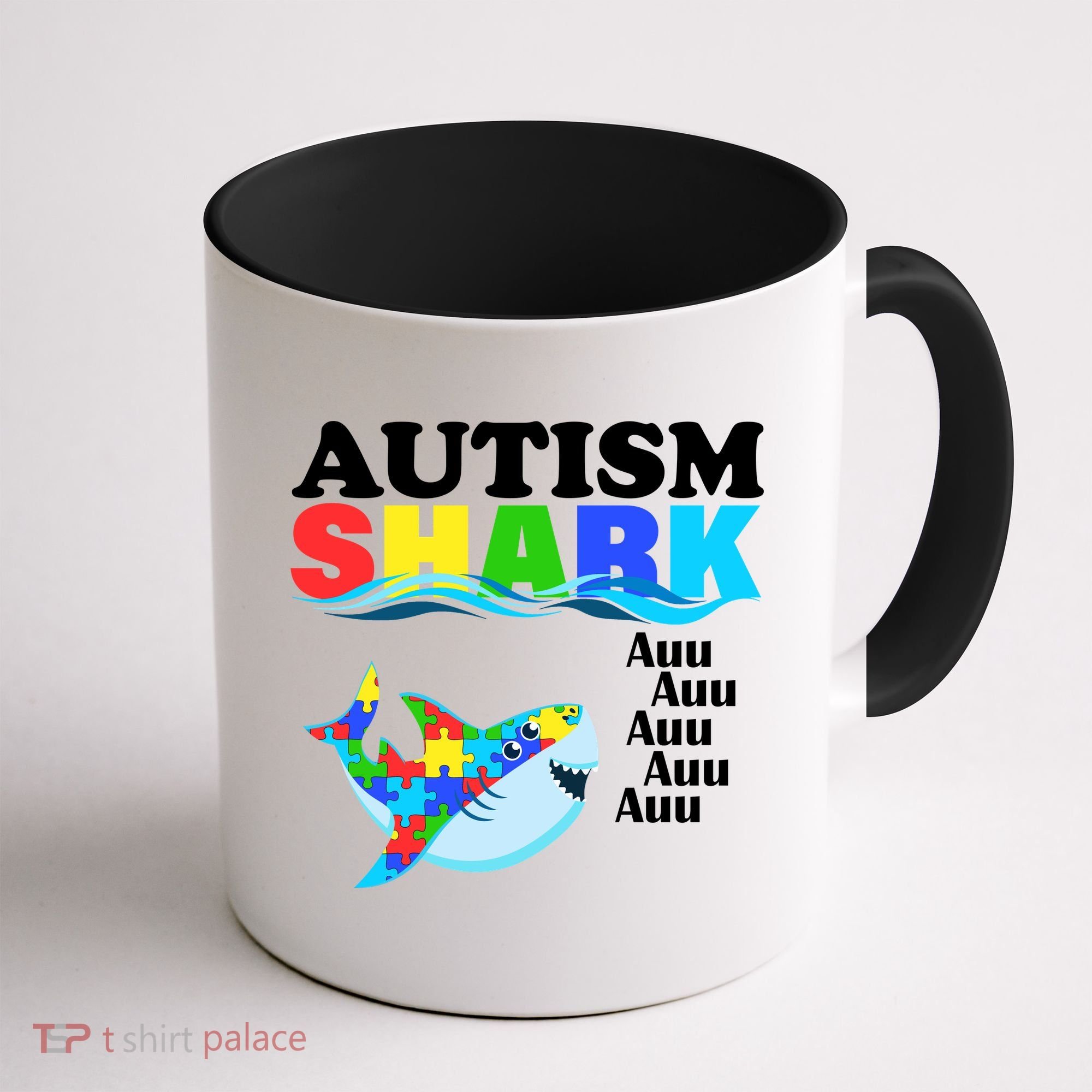 Autism Shark Coffee Mug