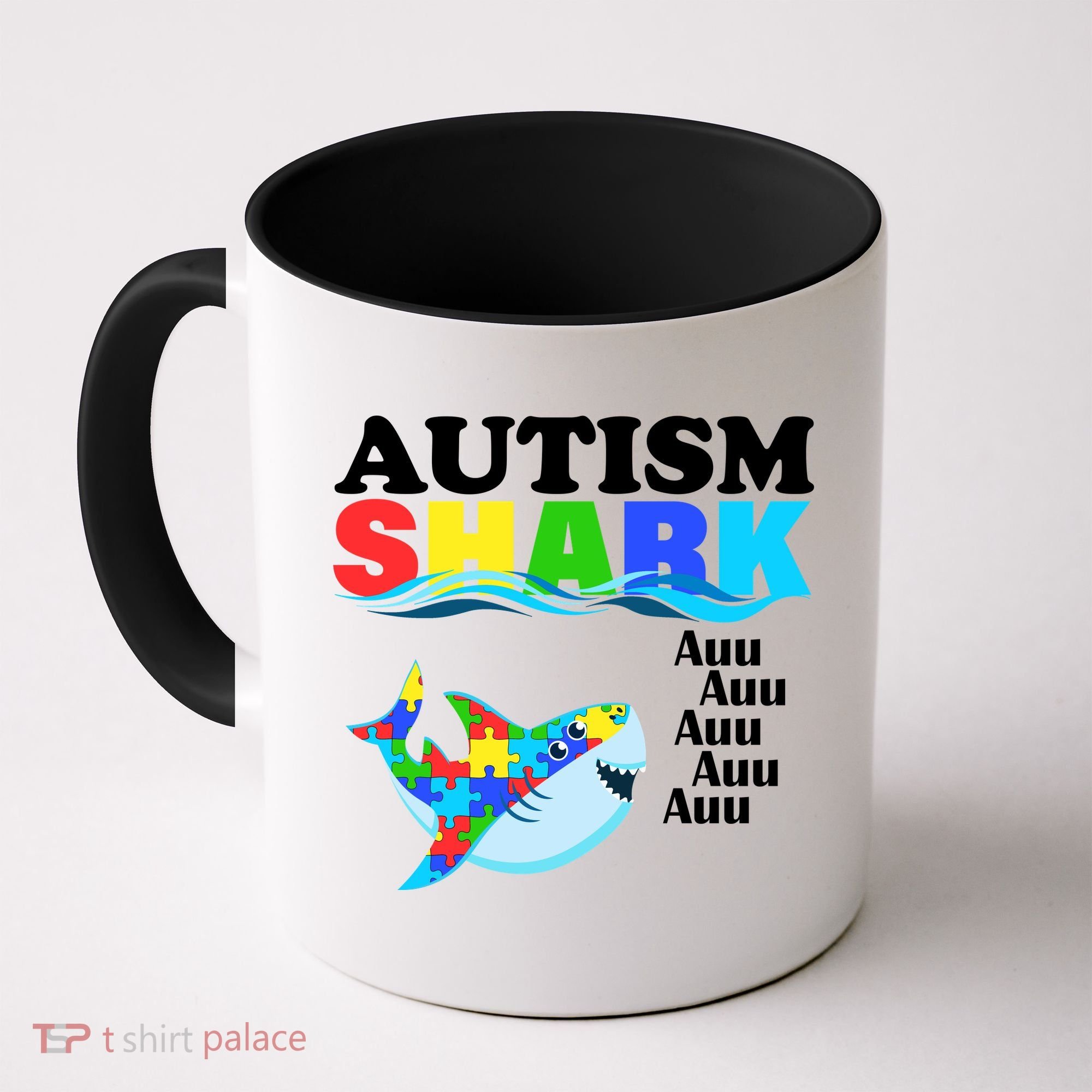 Autism Shark Coffee Mug