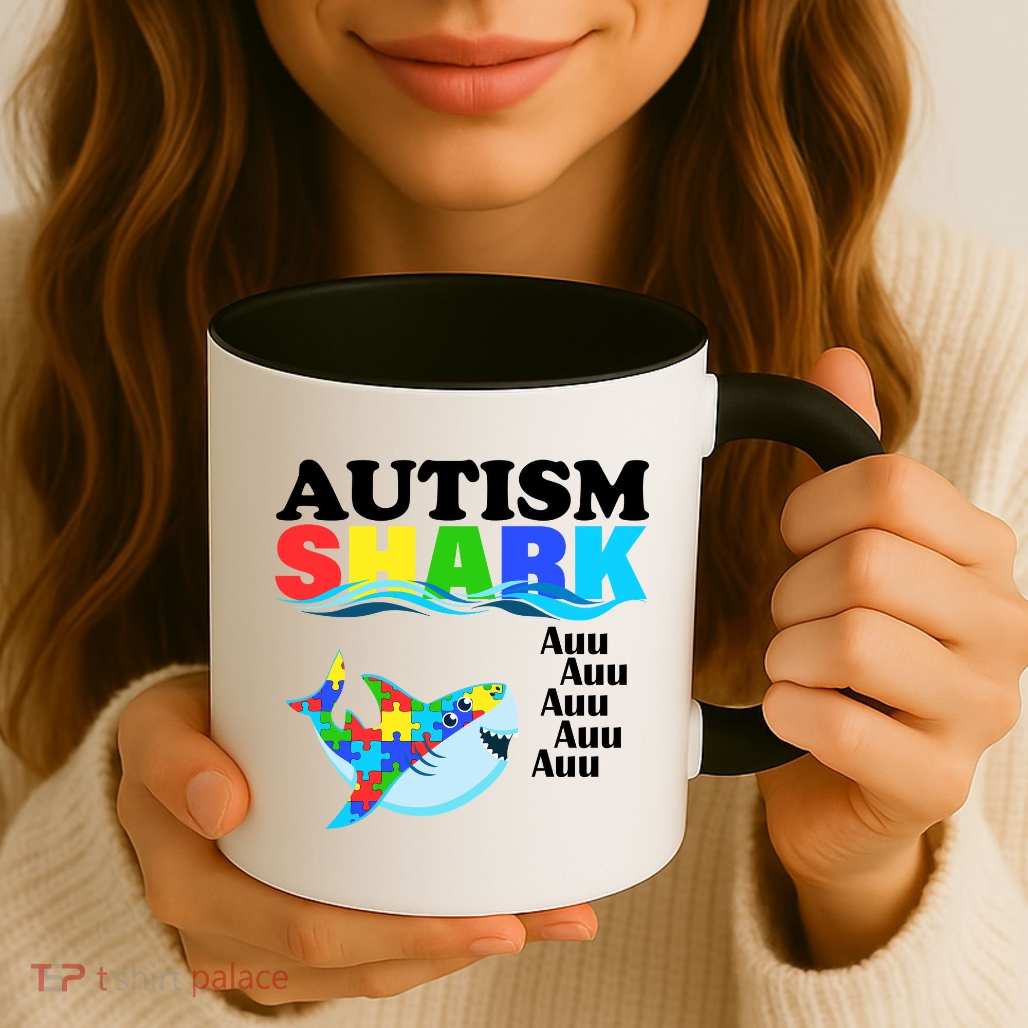Autism Shark Coffee Mug