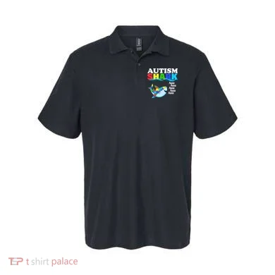 Autism Shark Polo