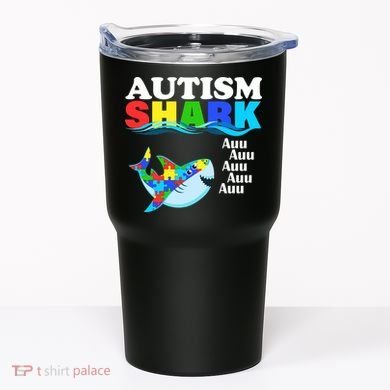 Autism Shark Tumbler