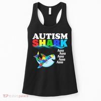 Autism Shark Women's Tank Top thumb 0
