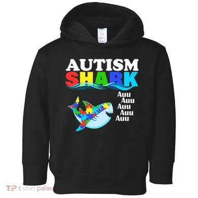 Autism Shark Toddler Hoodie