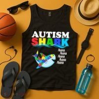 Autism Shark Tank Top thumb 4