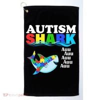Autism Shark Golf Towel thumb 0