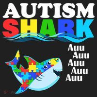 Autism Shark Golf Towel thumb 3