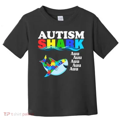 Autism Shark Toddler T-Shirt