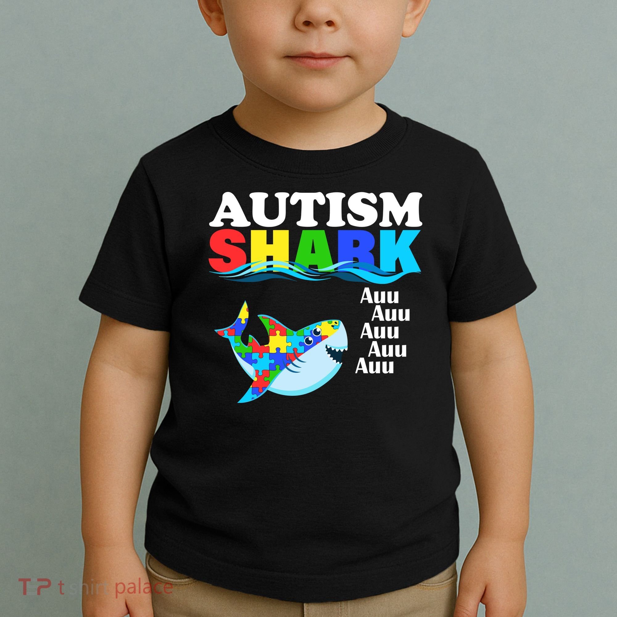 Autism Shark Toddler T-Shirt