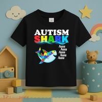 Autism Shark Toddler T-Shirt thumb 3