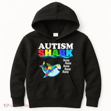 Autism Shark Kids Hoodie
