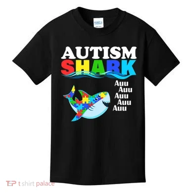 Autism Shark Kids T-Shirt