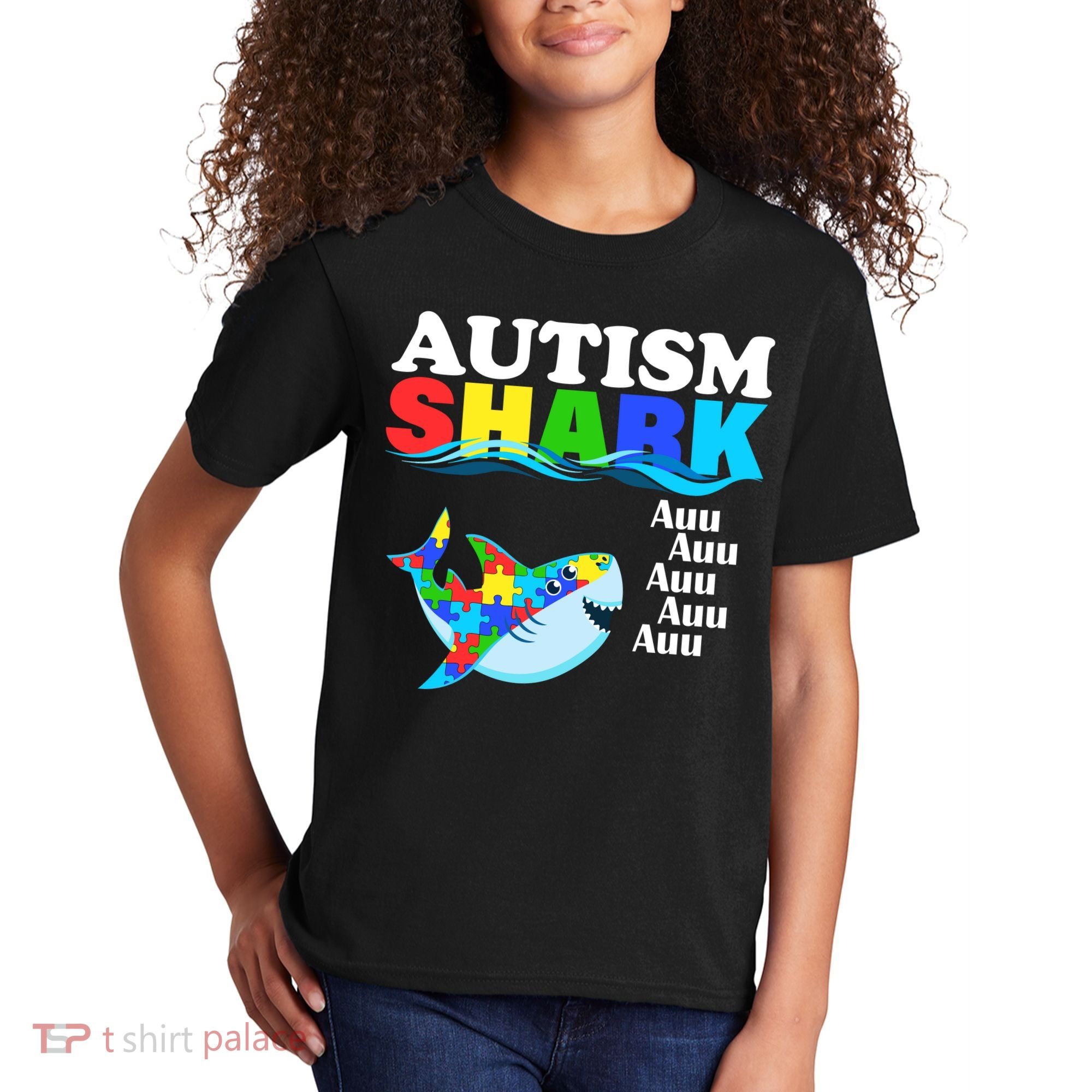 Autism Shark Kids T-Shirt