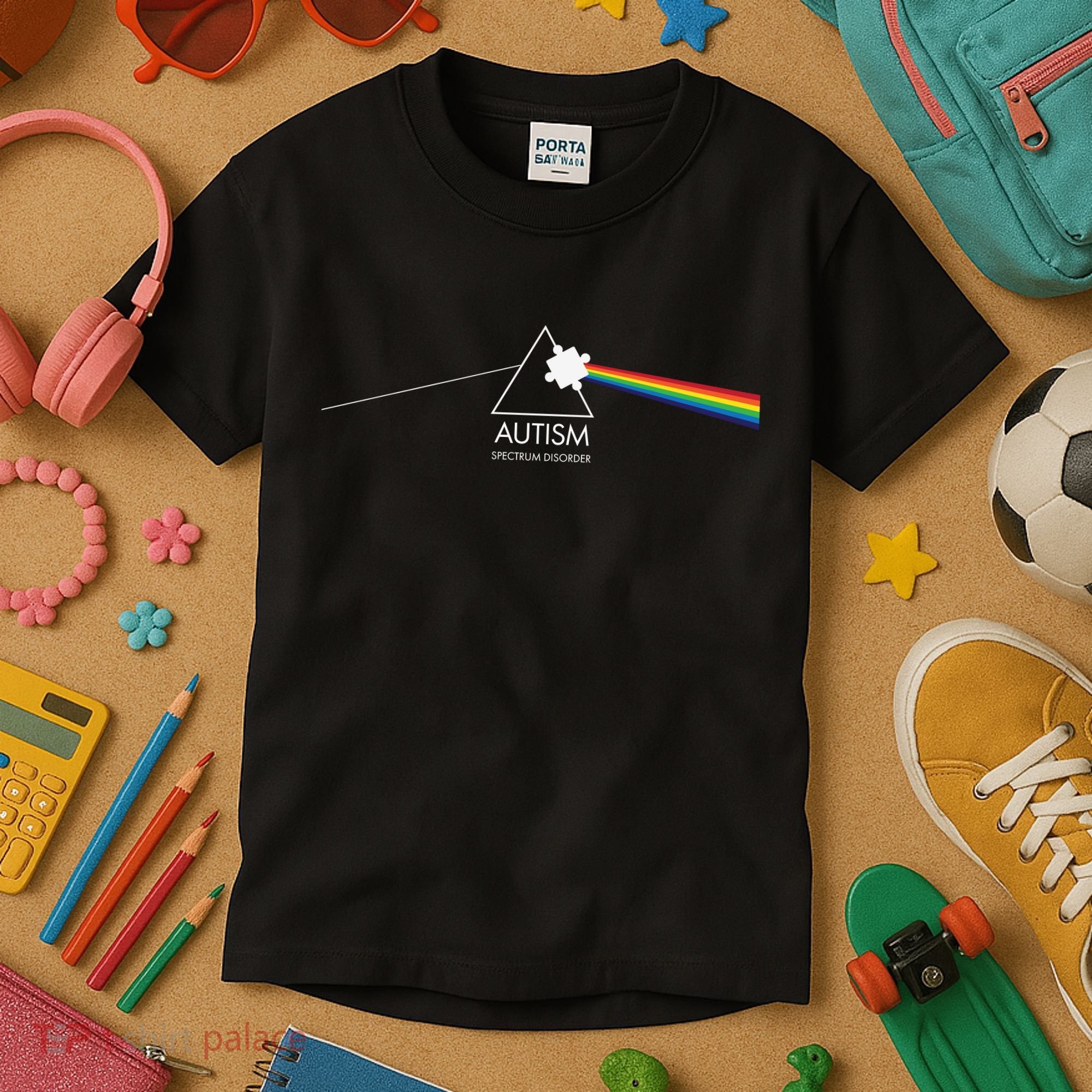 Autism Spectrum Disorder Prism Kids T-Shirt