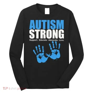 Autism Strong Long Sleeve Shirt