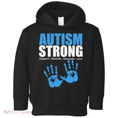 Autism Strong Toddler Hoodie
