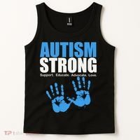 Autism Strong Tank Top thumb 2