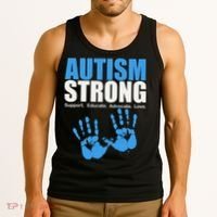 Autism Strong Tank Top thumb 3