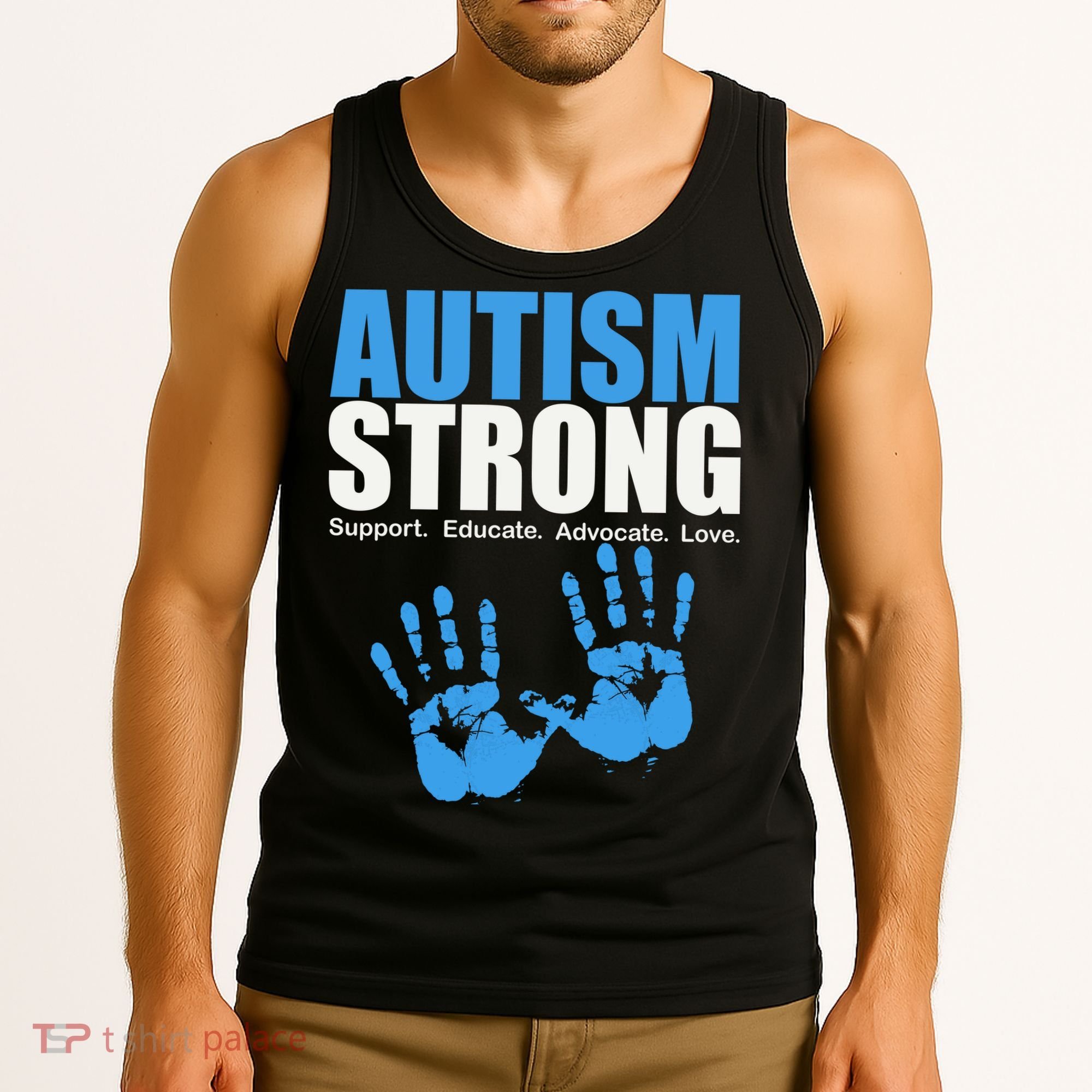 Autism Strong Tank Top