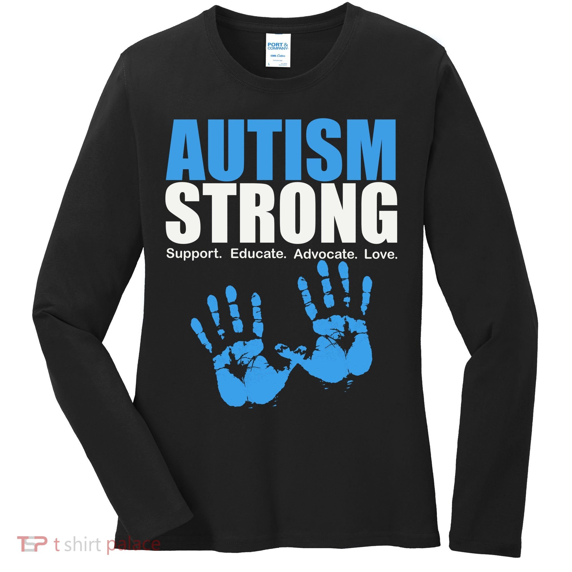 Autism Strong Women's Long Sleeve Shirt