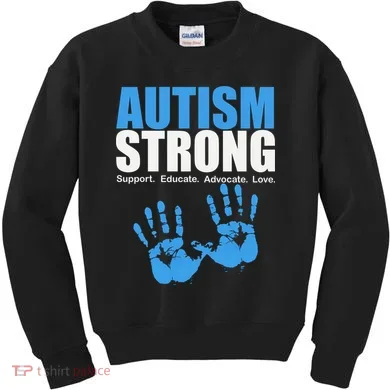 Autism Strong Kids Sweatshirt